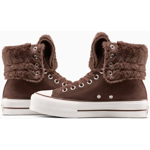 Pantofi sport unisex Converse Chuck Taylor All Star Fold-Over Lift Platform A15230C - poza 3