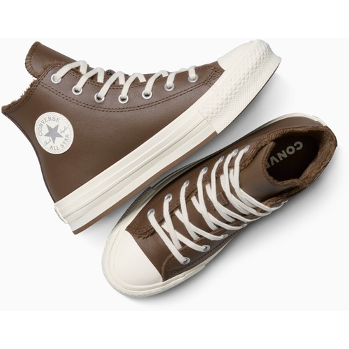 Pantofi sport unisex Converse Chuck Taylor All Star Lift Leather Platform A16430C - poza 2