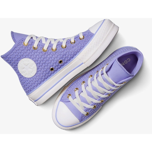 Pantofi sport unisex Converse Chuck Taylor All Star Lift Platform Knit A13644C - poza 2