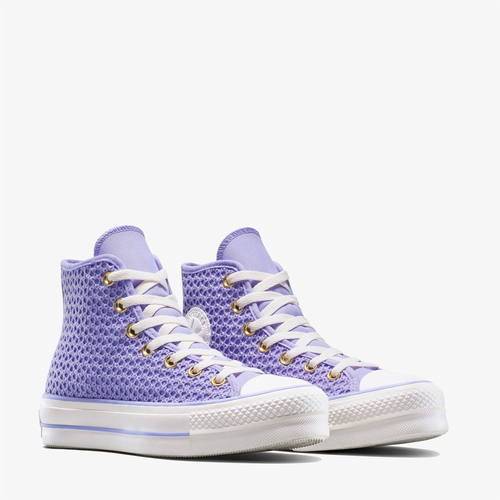 Pantofi sport unisex Converse Chuck Taylor All Star Lift Platform Knit A13644C - poza 3