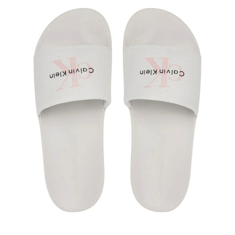 Papuci Calvin Klein SLIDE MONOGRAM WN LOGO CK - poza 2
