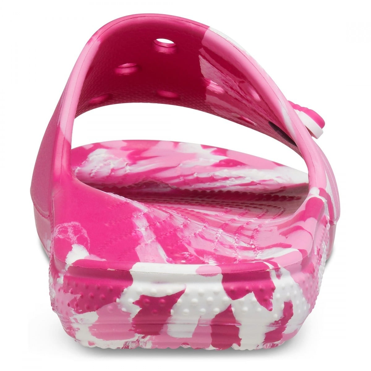 Papuci Classic Crocs Marbled Slide Roz - Candy Pink/Pink Lemonade - poza 4