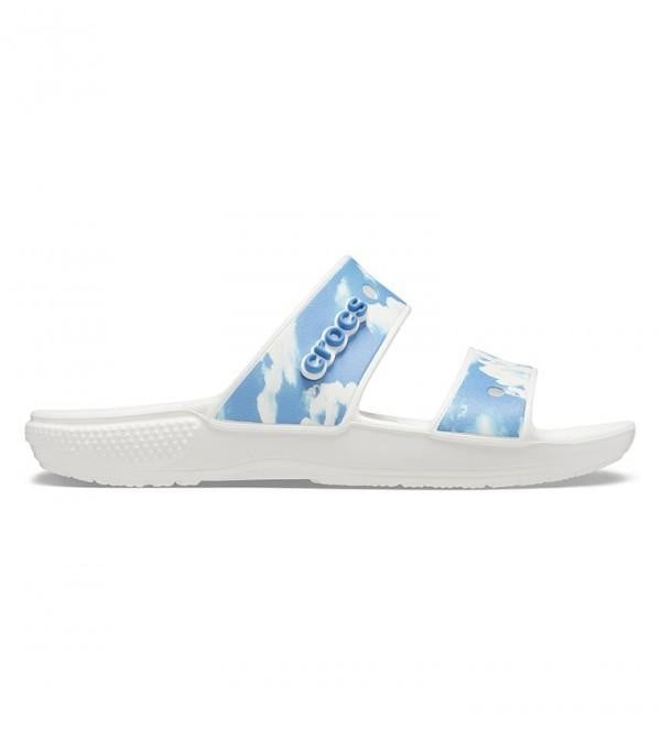 Papuci Classic Crocs Out of this World Sandal Alb - White - poza 1