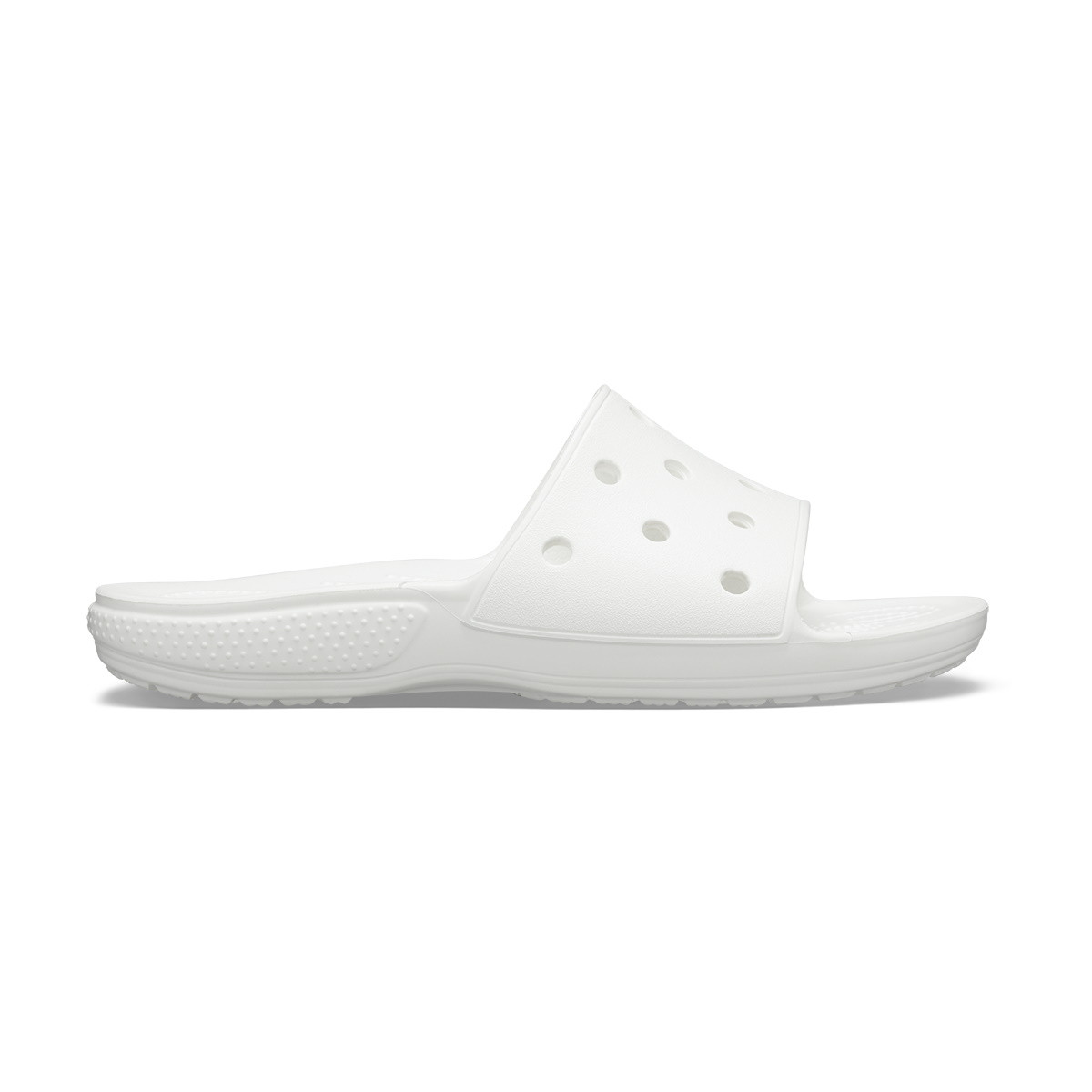 Papuci Classic Crocs Slide Iconic Crocs Comfort Alb - White - poza 1
