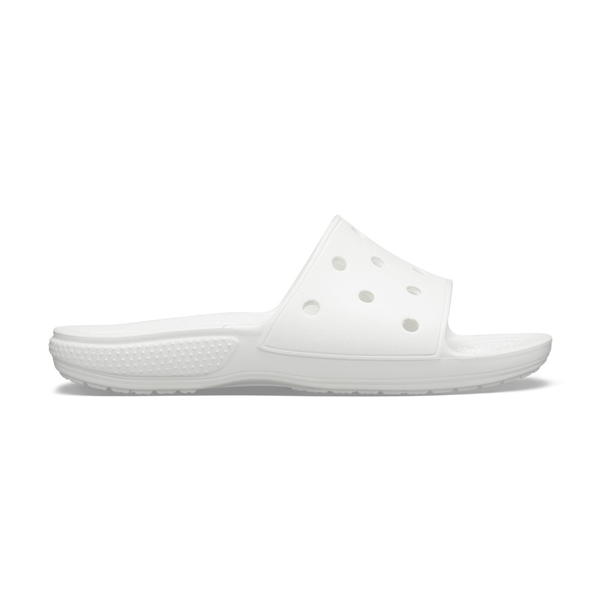 Papuci Classic Crocs Slide Iconic Crocs Comfort Alb - White - poza 1