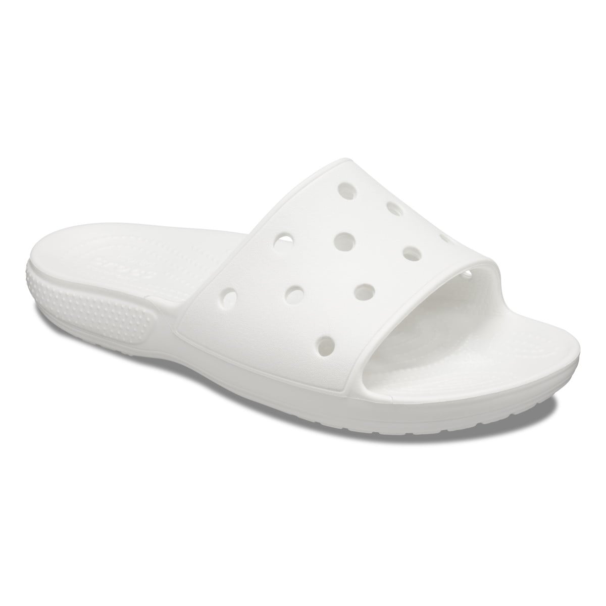 Papuci Classic Crocs Slide Iconic Crocs Comfort Alb - White - poza 2