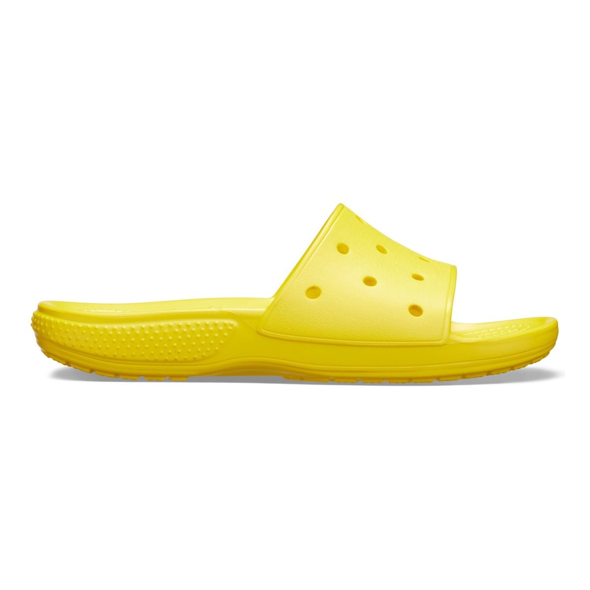 Papuci Classic Crocs Slide Iconic Crocs Comfort Galben - Lemon - poza 1