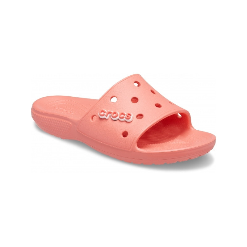Papuci Classic Crocs Slide Iconic Crocs Comfort Roz - Fresco - poza 3