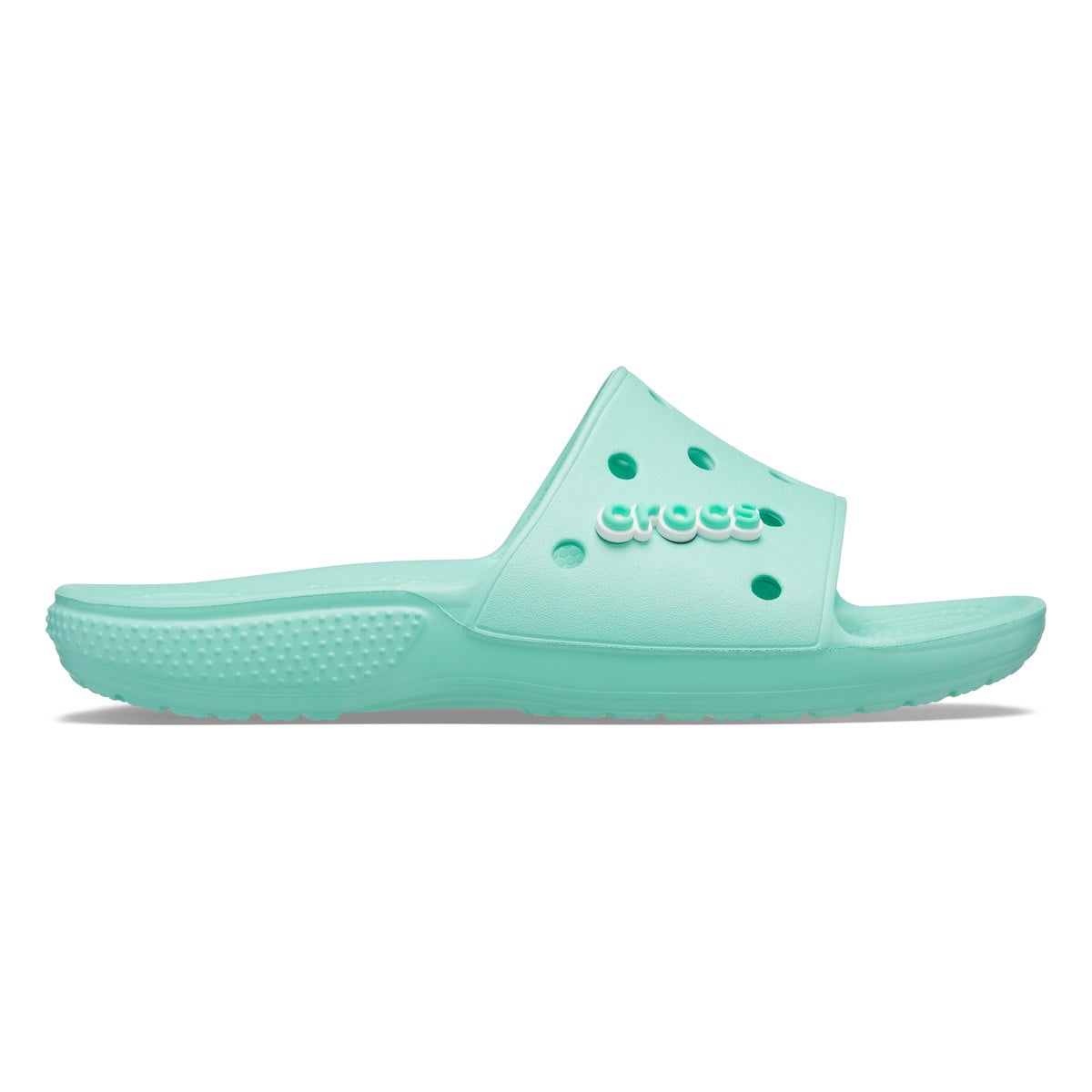 Papuci Classic Crocs Slide Iconic Crocs Comfort Verde - Pistachio - poza 1