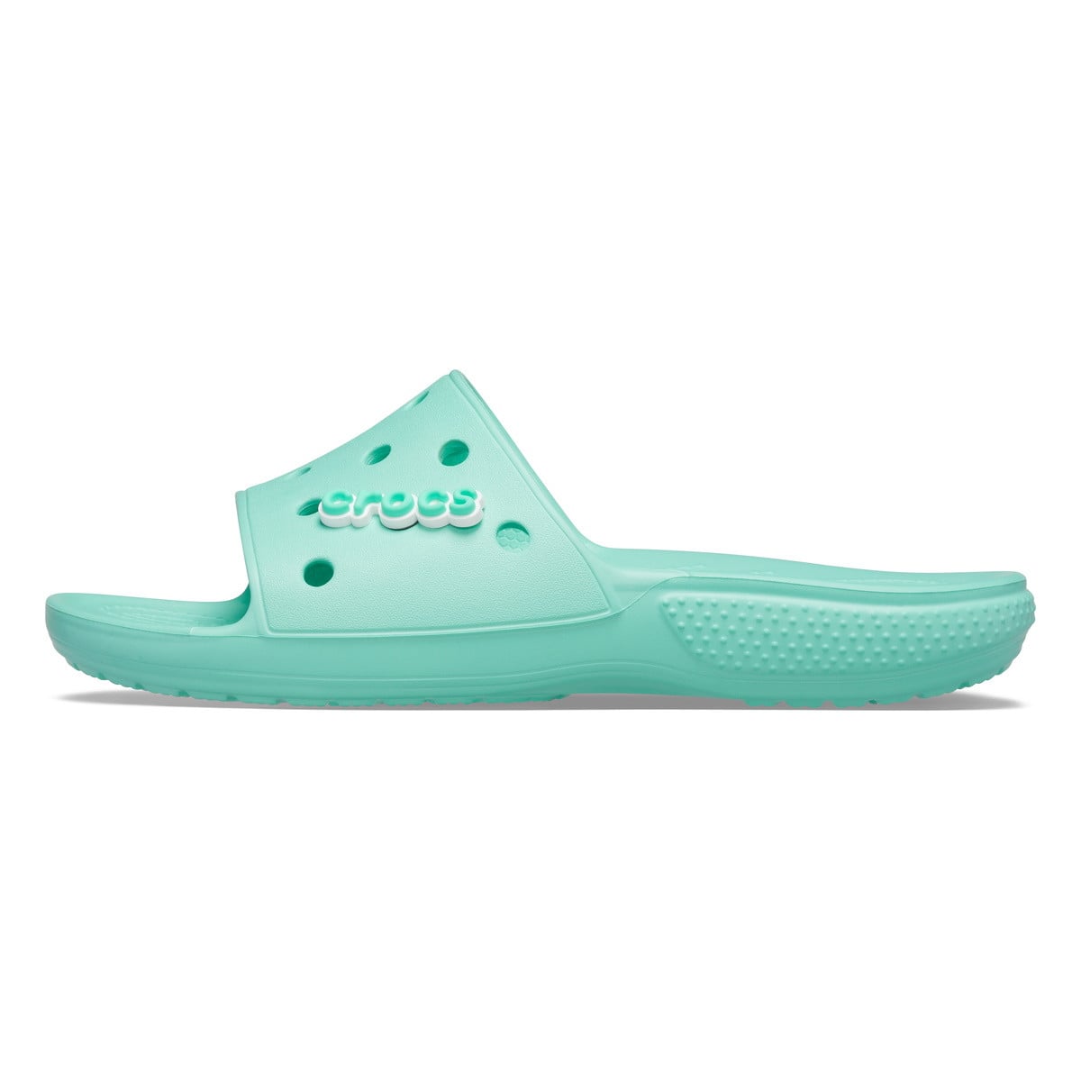 Papuci Classic Crocs Slide Iconic Crocs Comfort Verde - Pistachio - poza 3
