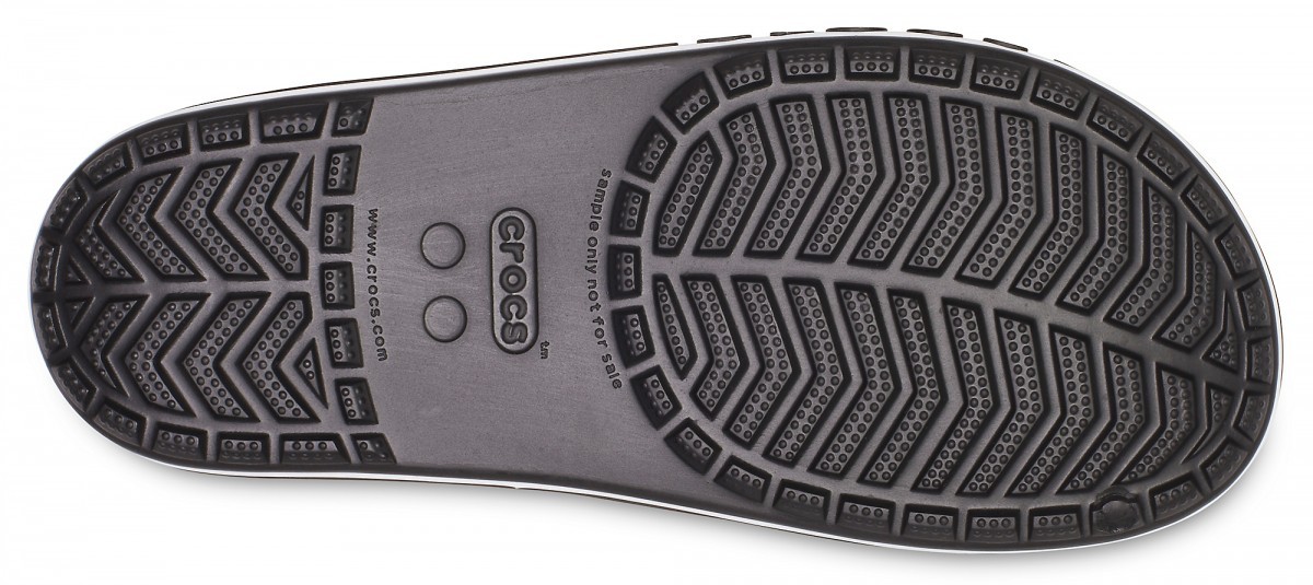 Papuci Crocs Bayaband Slide Negru - Black/White - poza 4