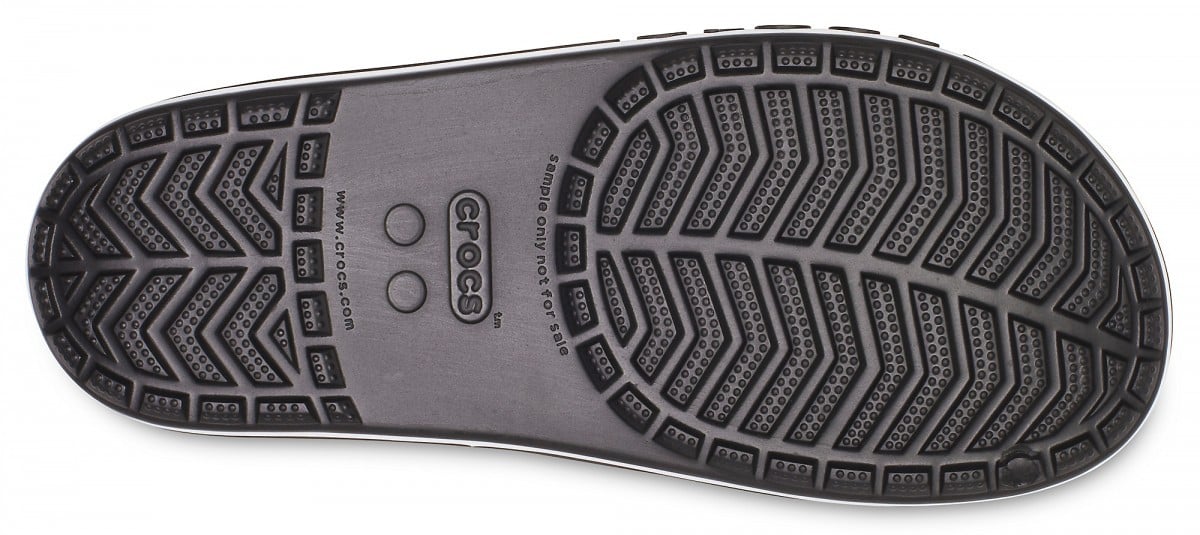 Papuci Crocs Bayaband Slide Negru - Black/White - poza 4