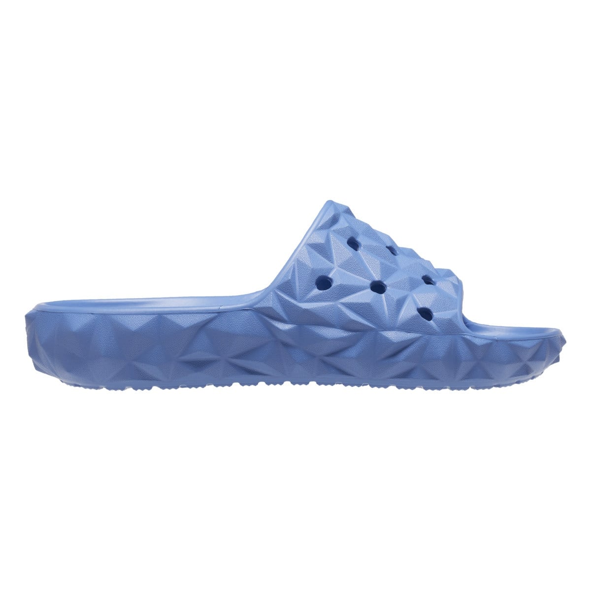 Papuci Crocs Classic Geometric Slide v2 Albastru - Elemental Blue - poza 1