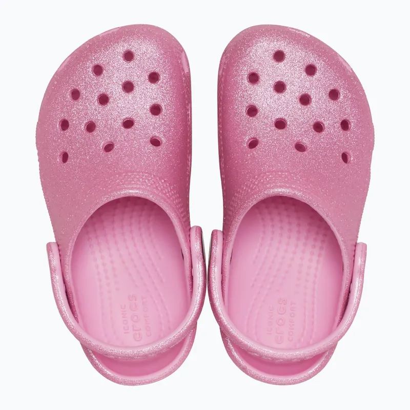 Papuci Crocs Classic Glitter Clog T - poza 2