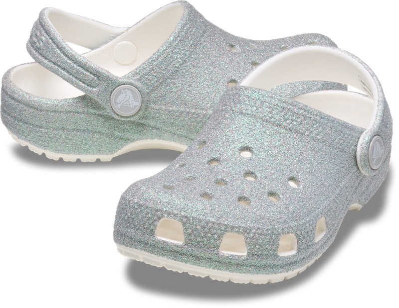 Papuci Crocs Classic Iridescent Glitter CgK - poza 3