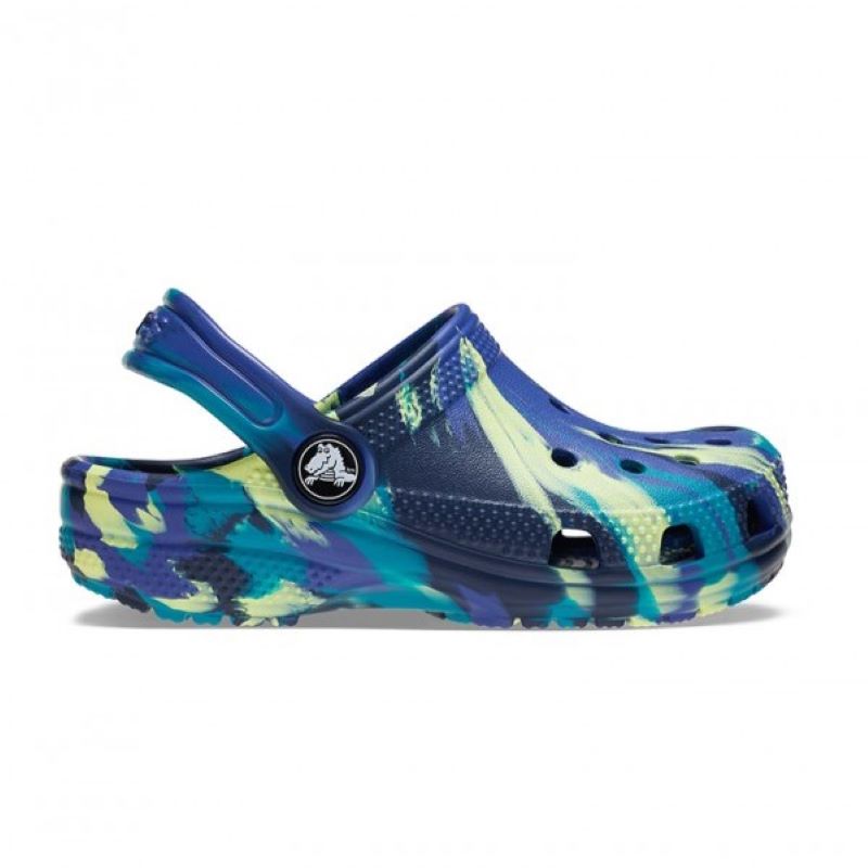 Papuci Crocs Classic Marbled Clog K