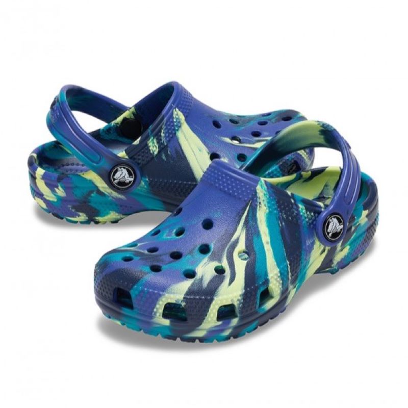 Papuci Crocs Classic Marbled Clog K - poza 2