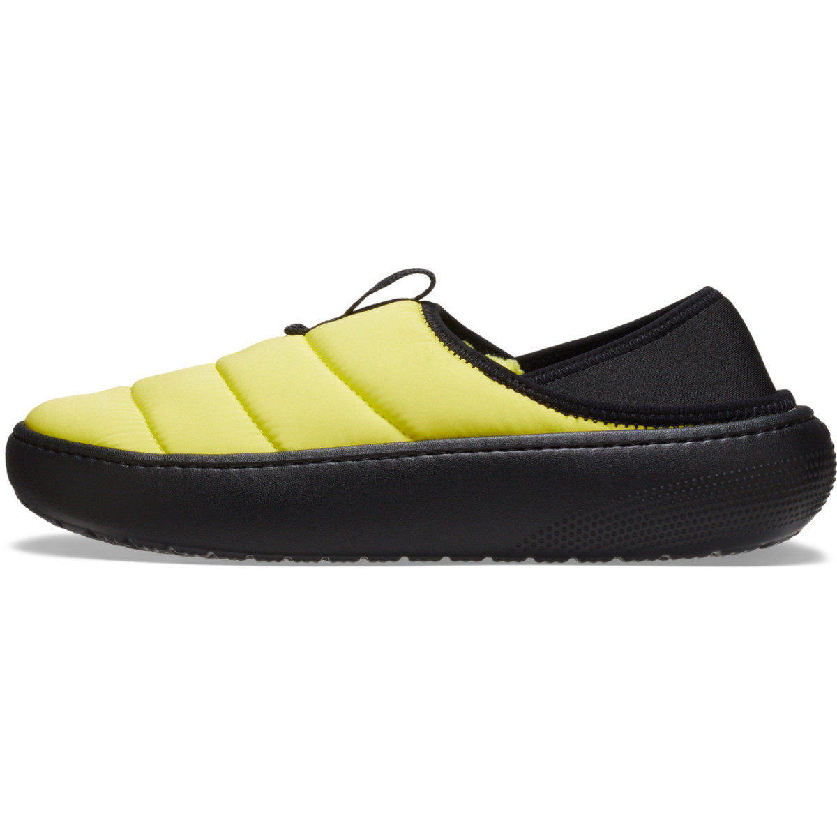 Papuci Crocs Classic Puff Moc Galben - Cyber Yellow/Multi - poza 3