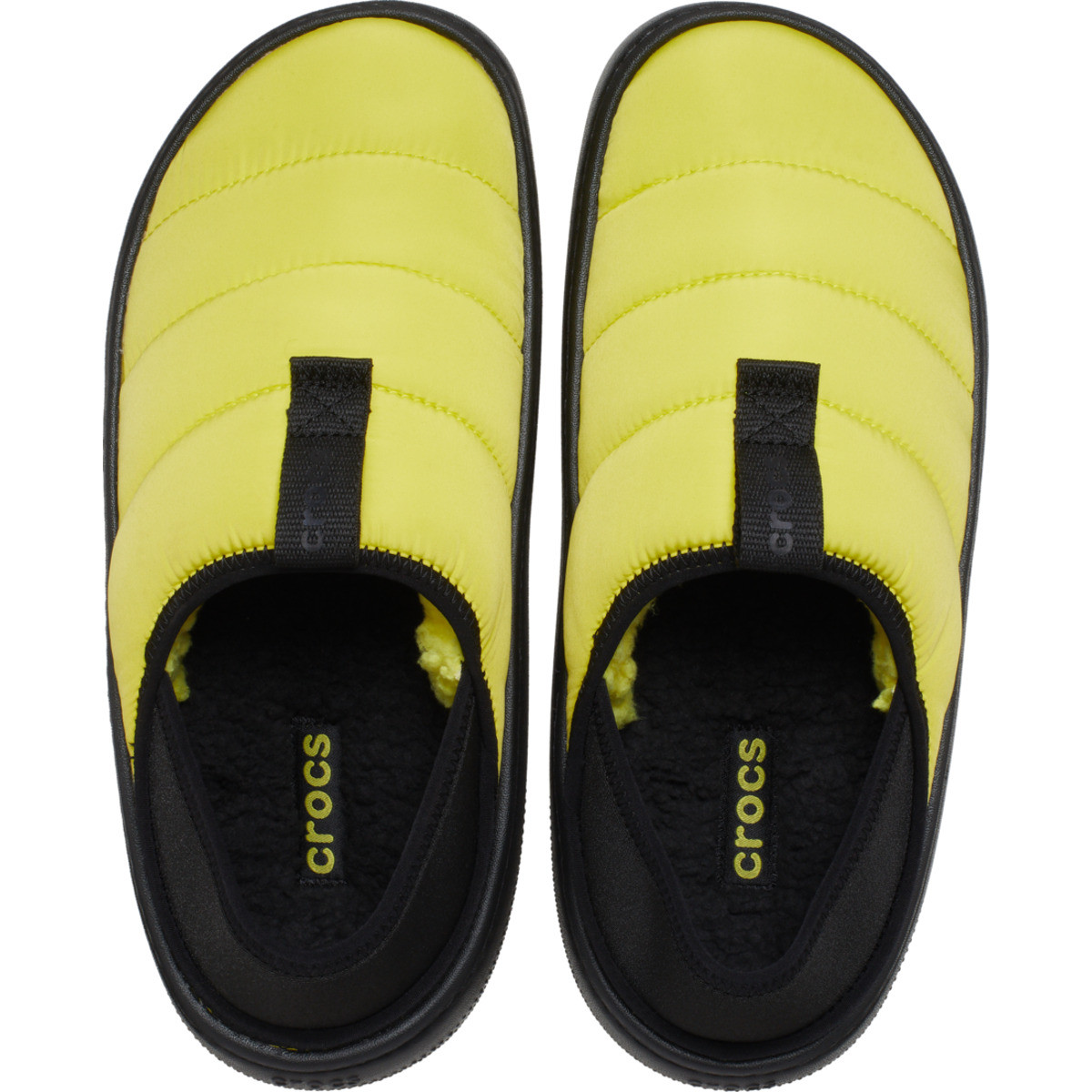Papuci Crocs Classic Puff Moc Galben - Cyber Yellow/Multi - poza 5