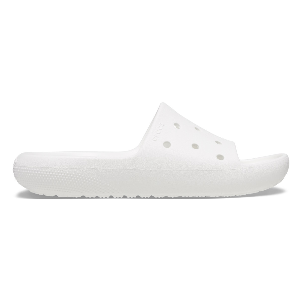 Papuci Crocs Classic Slide V2 Alb - White - poza 1