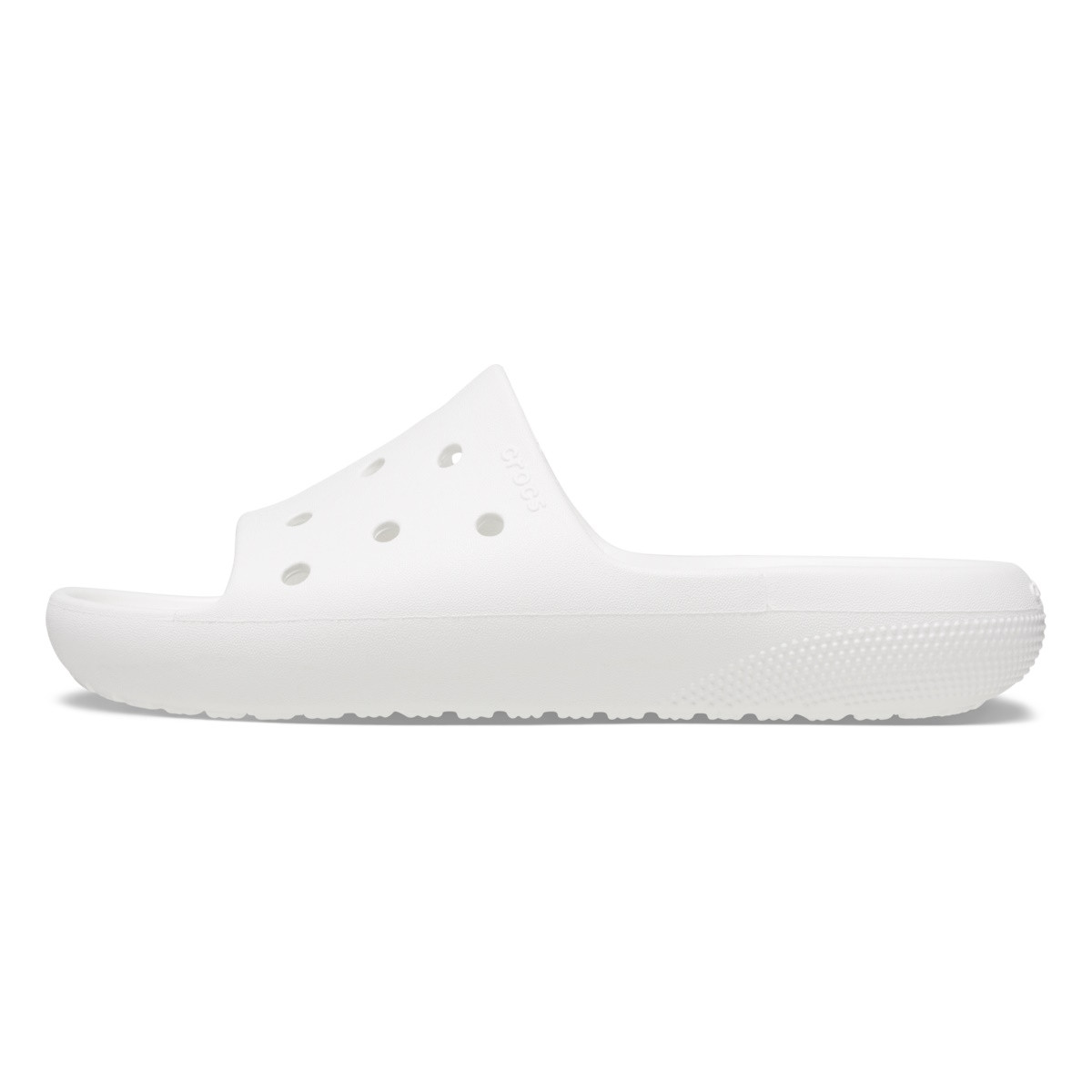 Papuci Crocs Classic Slide V2 Alb - White - poza 3