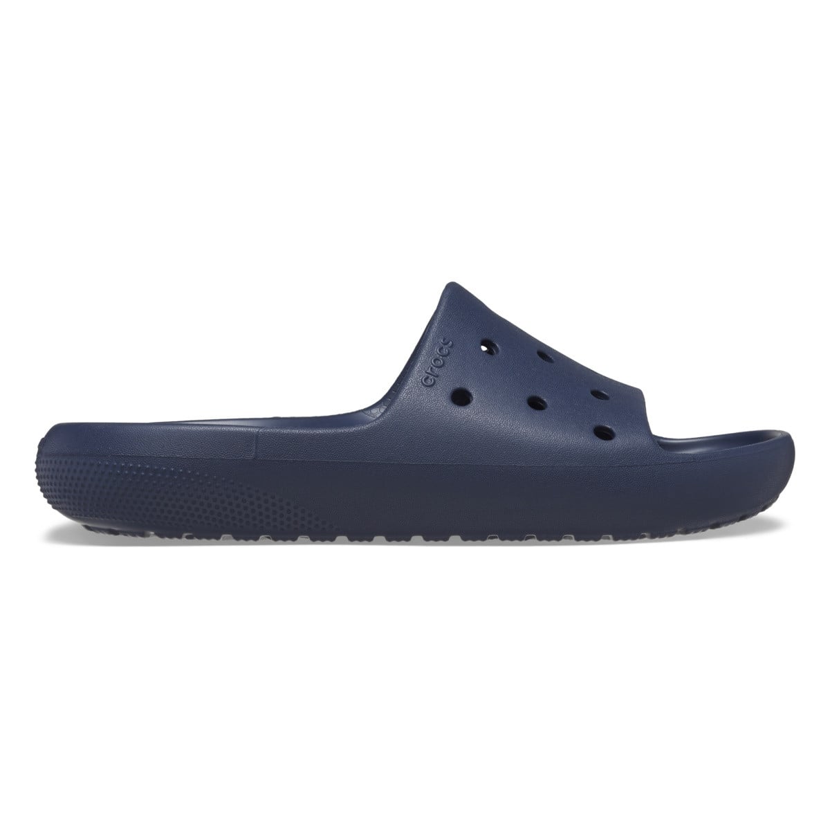 Papuci Crocs Classic Slide V2 Albastru - Navy - poza 1