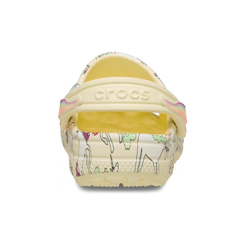 Papuci Crocs Classic Unicorn Graphic Clog T - poza 3