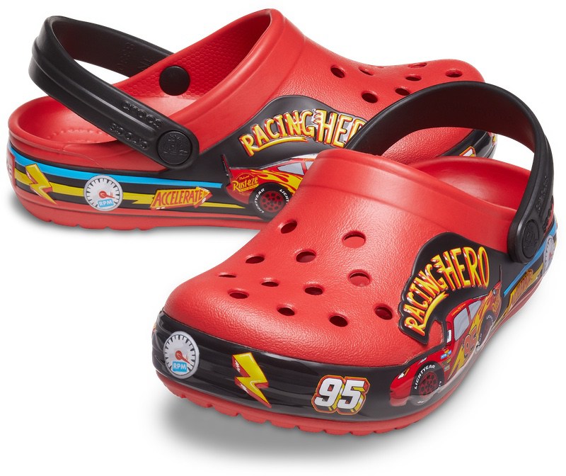 Papuci Crocs Crocs FL Cars Lights Band Kids Clog T - poza 3