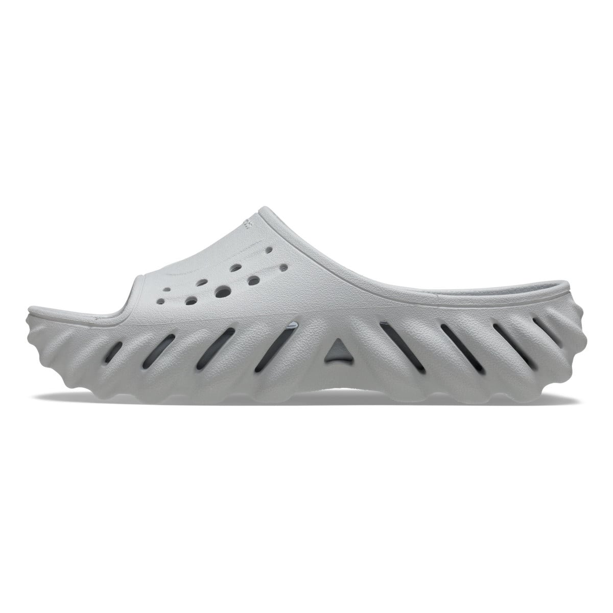Papuci Crocs Echo Slide Gri - Atmosphere - poza 3