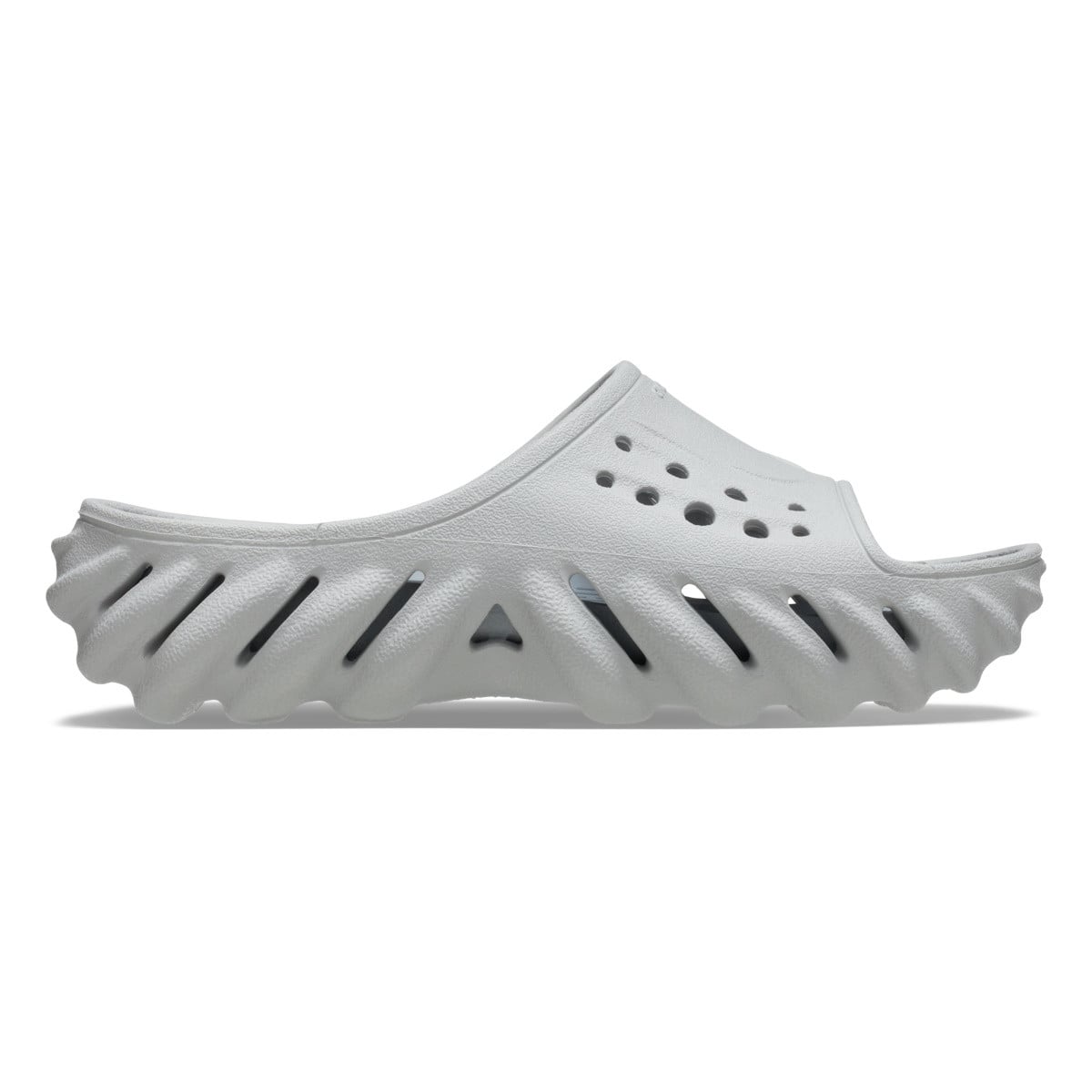 Papuci Crocs Echo Slide Gri - Atmosphere - poza 1