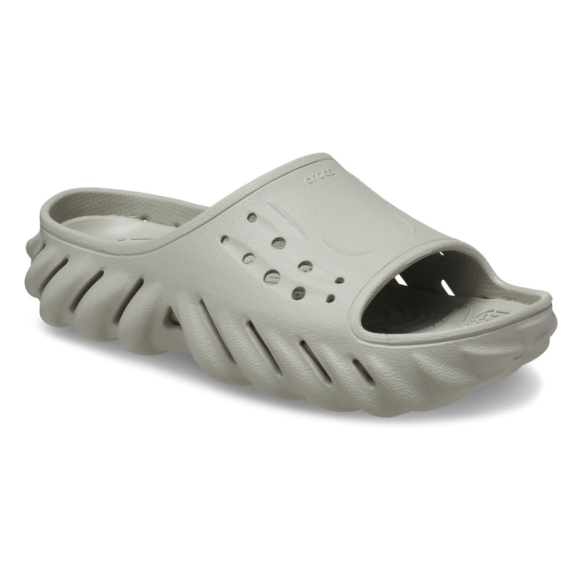 Papuci Crocs Echo Slide Gri - Elephant - poza 2