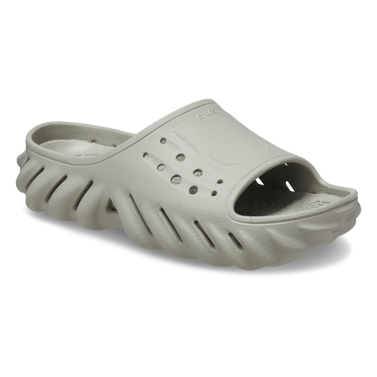 Papuci Crocs Echo Slide Gri - Elephant - poza 2