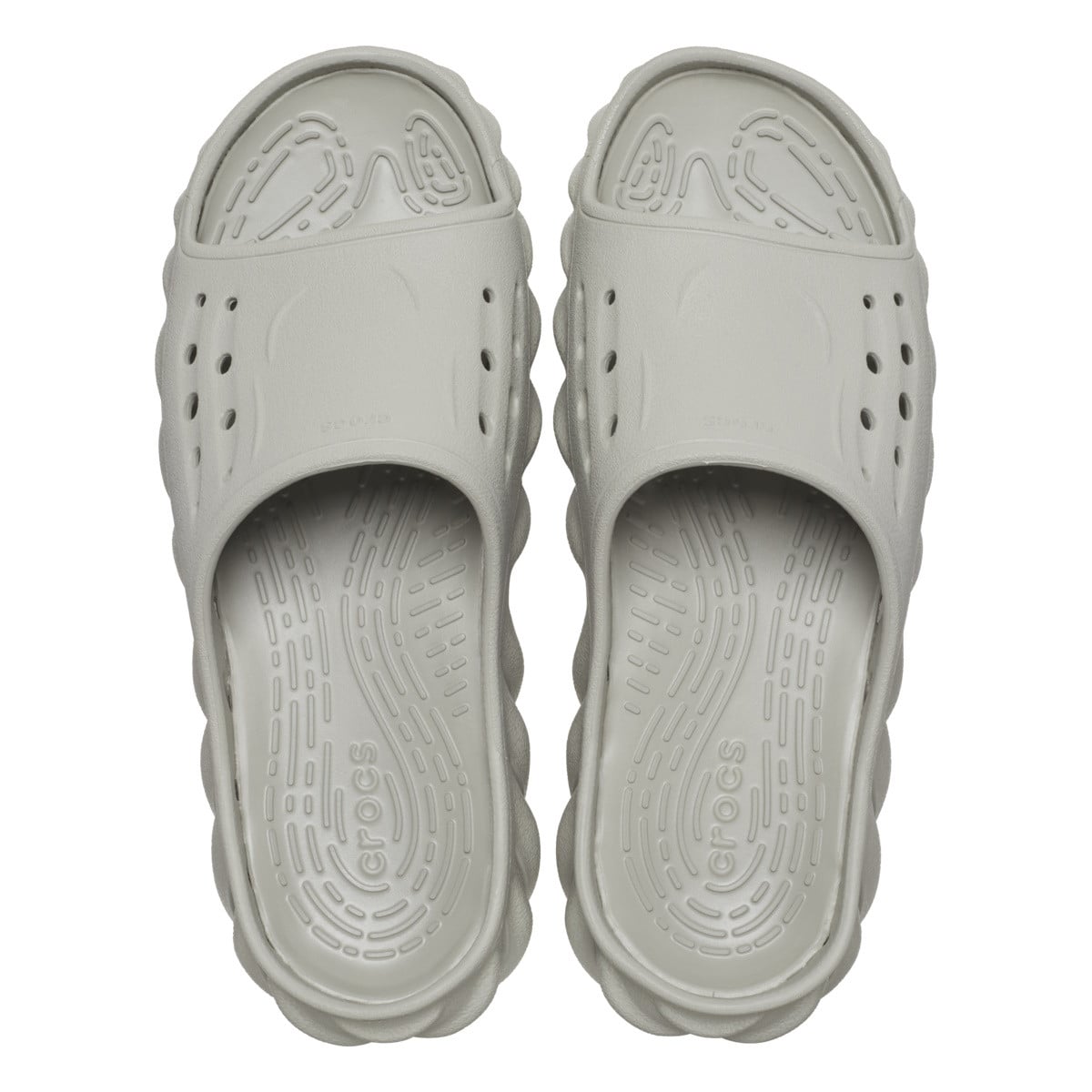 Papuci Crocs Echo Slide Gri - Elephant - poza 5