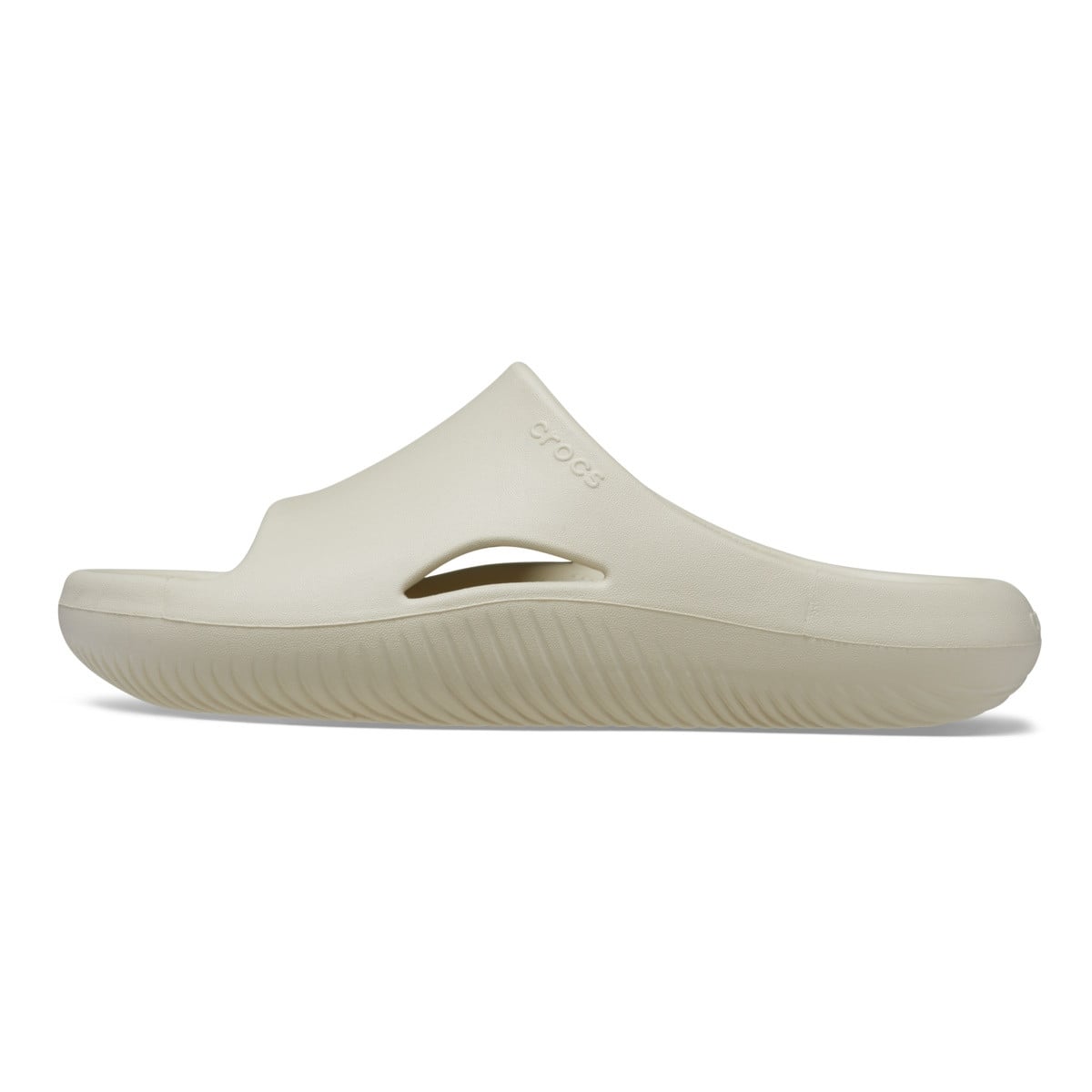 Papuci Crocs Mellow Slide Bej - Bone - poza 3