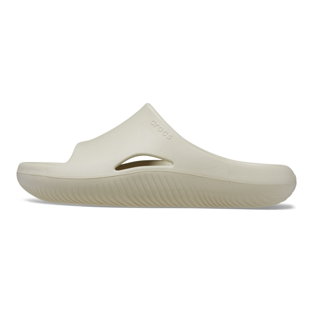 Papuci Crocs Mellow Slide Bej - Bone - poza 3