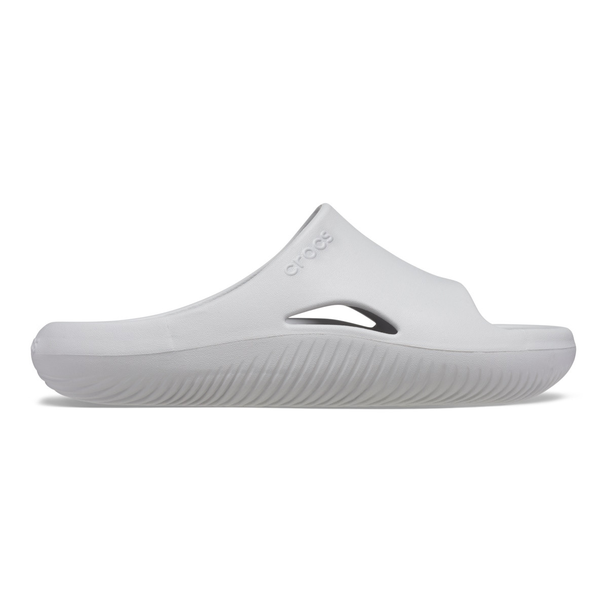 Papuci Crocs Mellow Slide Gri - Atmosphere - poza 1