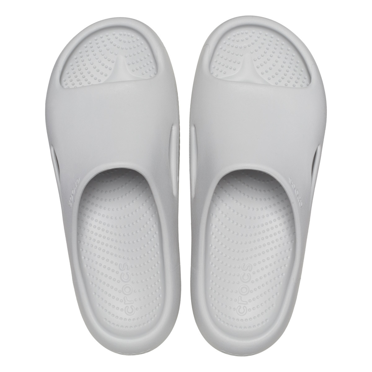 Papuci Crocs Mellow Slide Gri - Atmosphere - poza 5