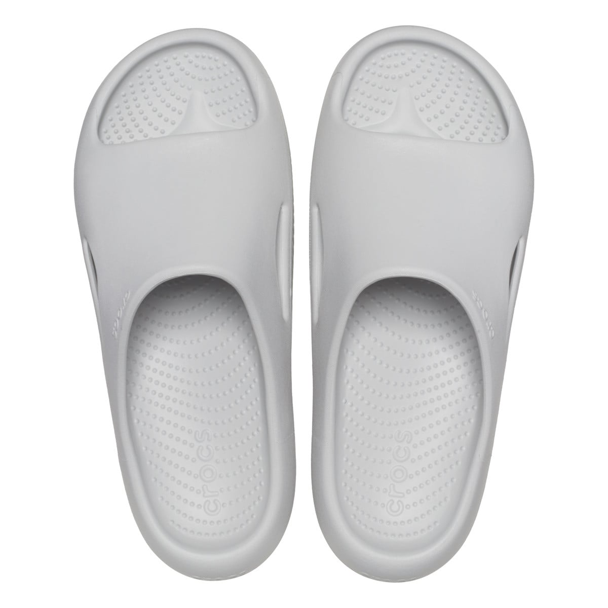 Papuci Crocs Mellow Slide Gri - Atmosphere - poza 5
