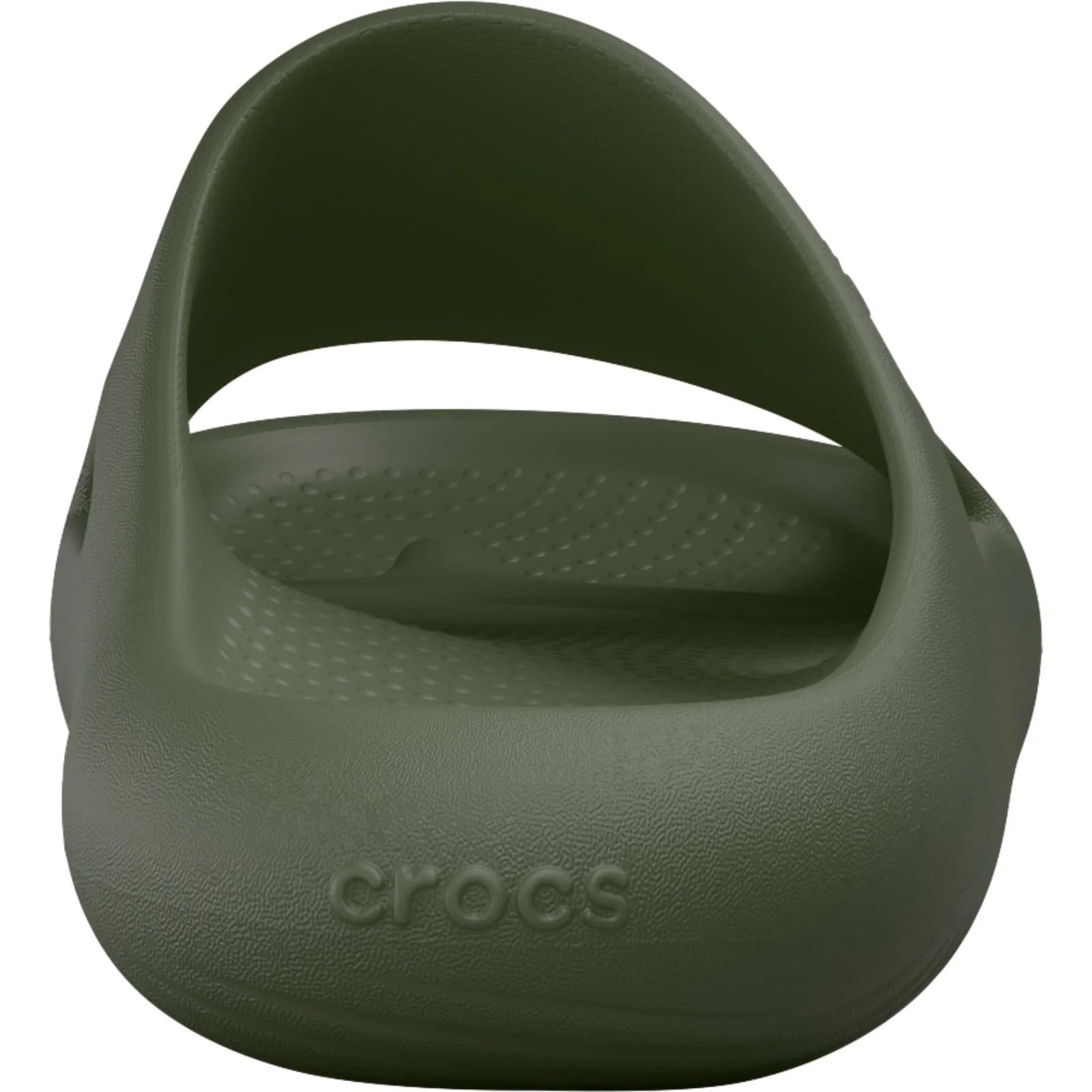 Papuci Crocs Mellow Slide Verde - Army Green - poza 5