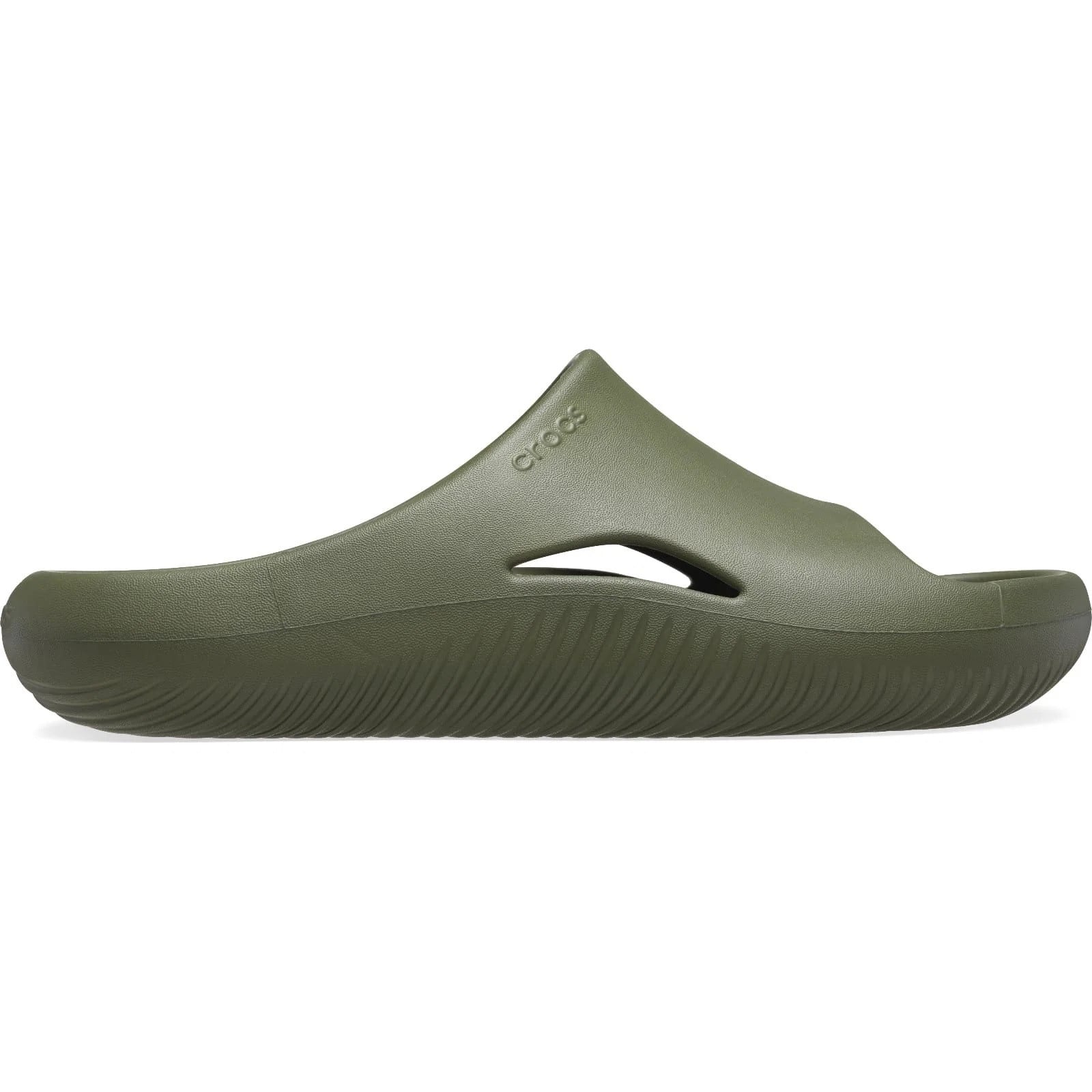 Papuci Crocs Mellow Slide Verde - Army Green - poza 1