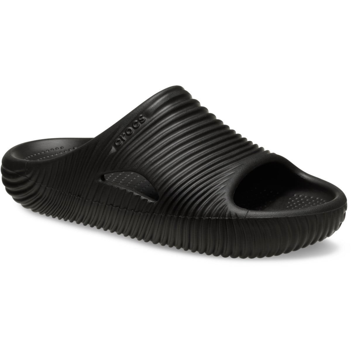 Papuci Crocs Mellow Tide Recovery Slide Negru - Black - poza 2