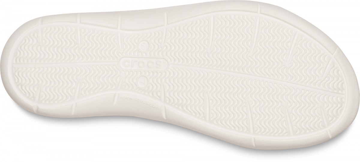 Papuci Crocs Swiftwater Sandal W Portocaliu - Grapefruit/White - poza 4