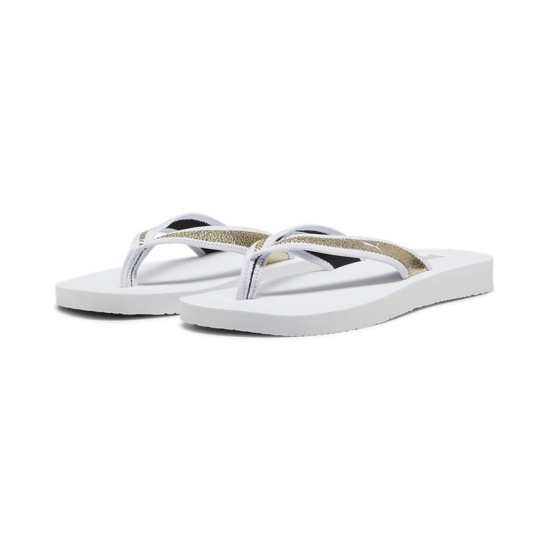 Papuci Puma Sandy Flip Metallic Shine - poza 3