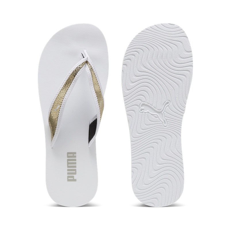 Papuci Puma Sandy Flip Metallic Shine - poza 4