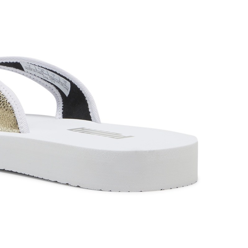 Papuci Puma Sandy Flip Metallic Shine - poza 5