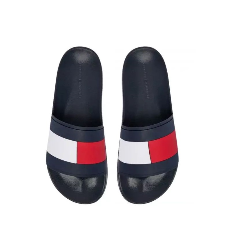 Papuci Tommy Hilfiger CORE HILFIGER FLAG POOL SLIDE - poza 2