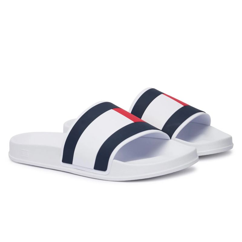 Papuci Tommy Hilfiger CORE HILFIGER FLAG POOL SLIDE - poza 3