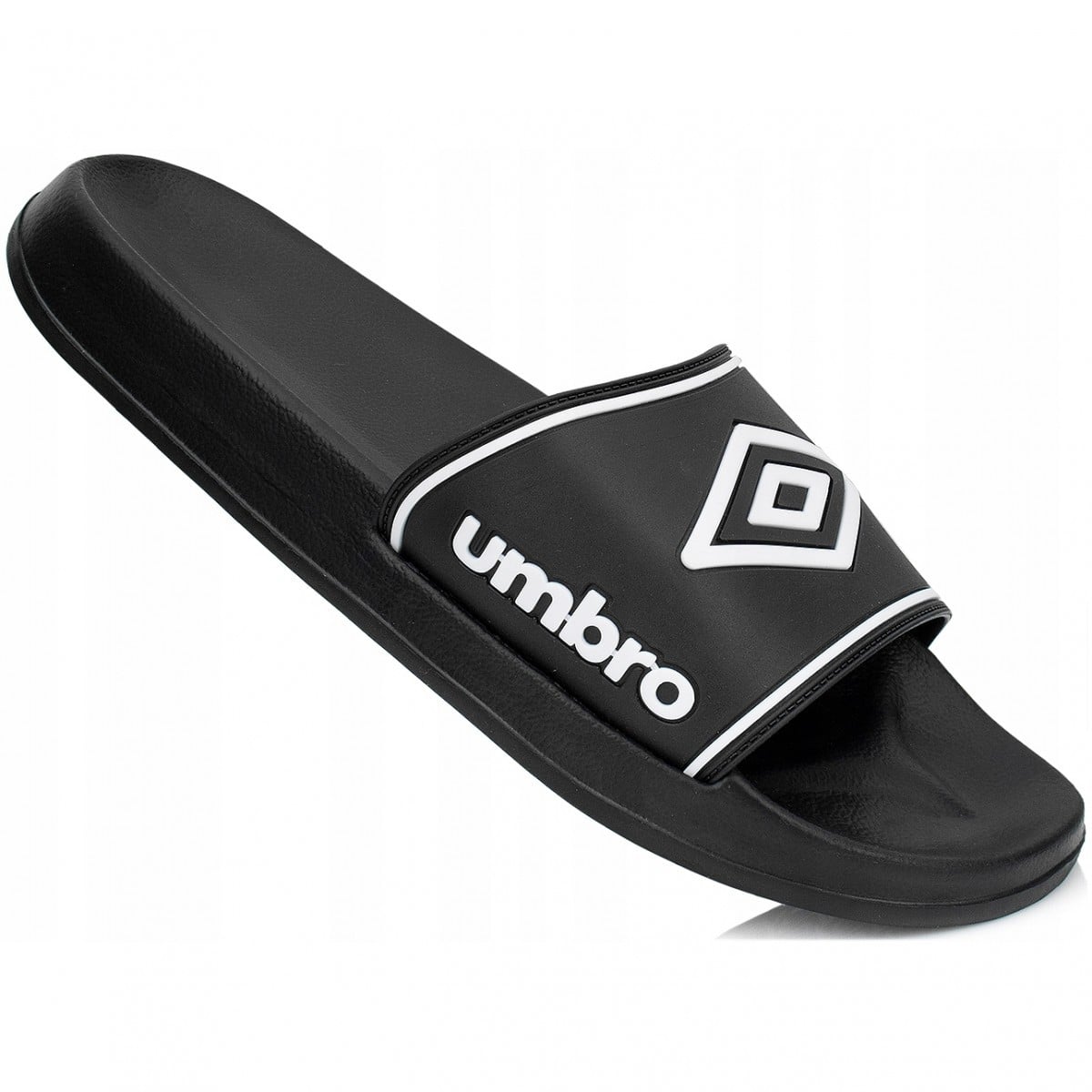 Papuci Umbro Olar Negru - Black/White - poza 2