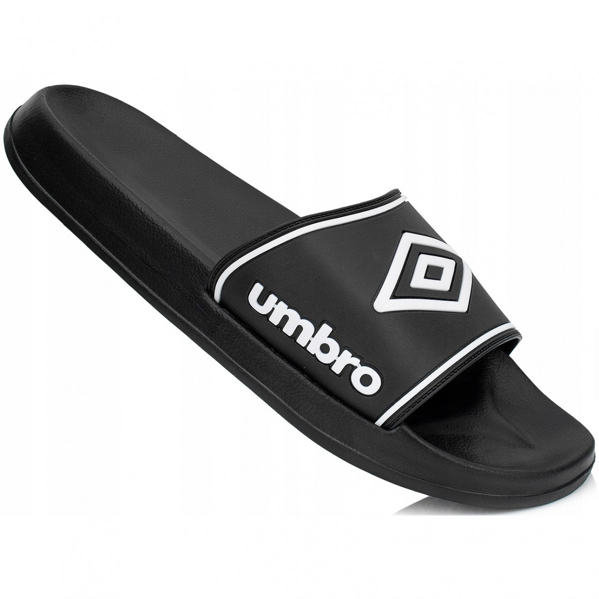 Papuci Umbro Olar Negru - Black/White - poza 2