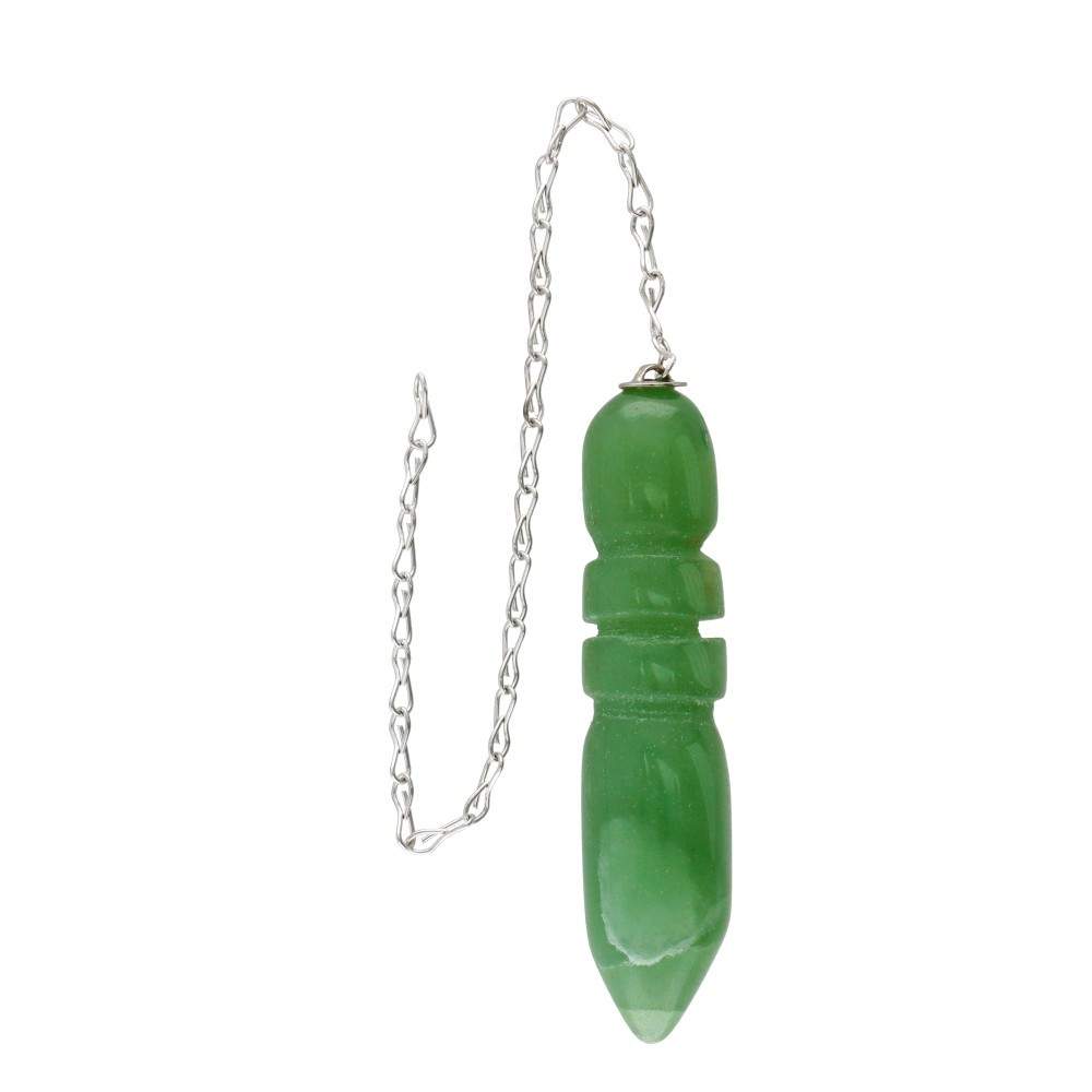 Pendul egiptean din aventurin verde